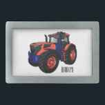 Tractor cartoon illustration  belt buckle<br><div class="desc">Tractor cartoon illustration</div>
