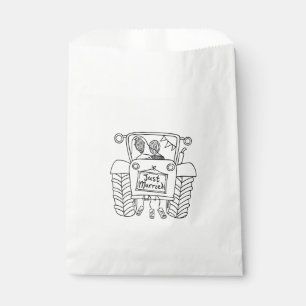 Tractor Country Wedding Favor Bag