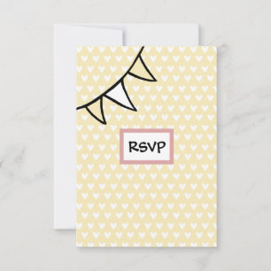 Tractor Country Wedding RSVP Card