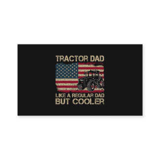 Tractor Dad Like A Regular Dad Tractor Fathers Day Business Card