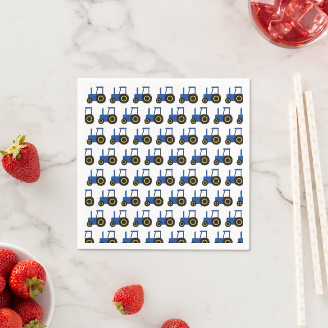 Tractor Design Napkins (Insitu)