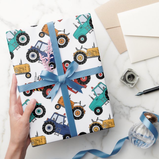 Tractor Farm Wrapping Paper (Gifting)