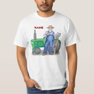 Tractor Farmer Face t-shirt