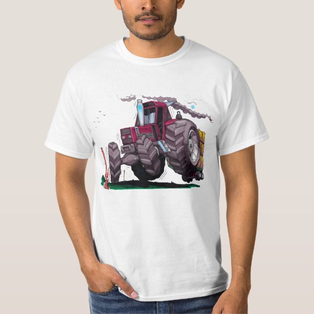 Tractor Fiat Agri caricatured T-Shirt (Front)