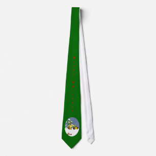 Tractor for Christmas Tie