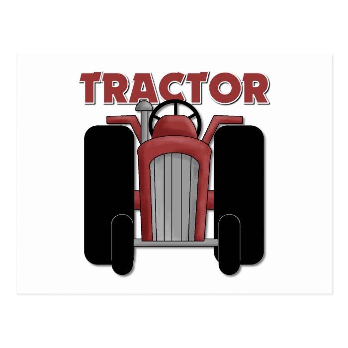 Tractor Gift For Kids Post Cards