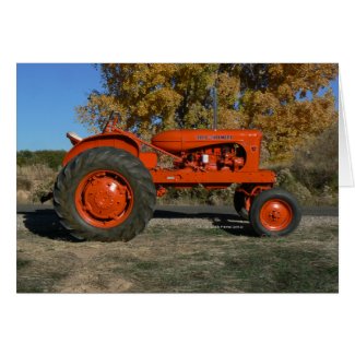 Tractor~ Greeting Card