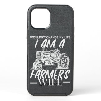 Tractor I Am A Farmers Wife 592 farmer OtterBox Symmetry iPhone 12 Pro Case