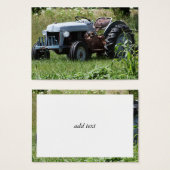 Tractor in a Field (Front & Back)