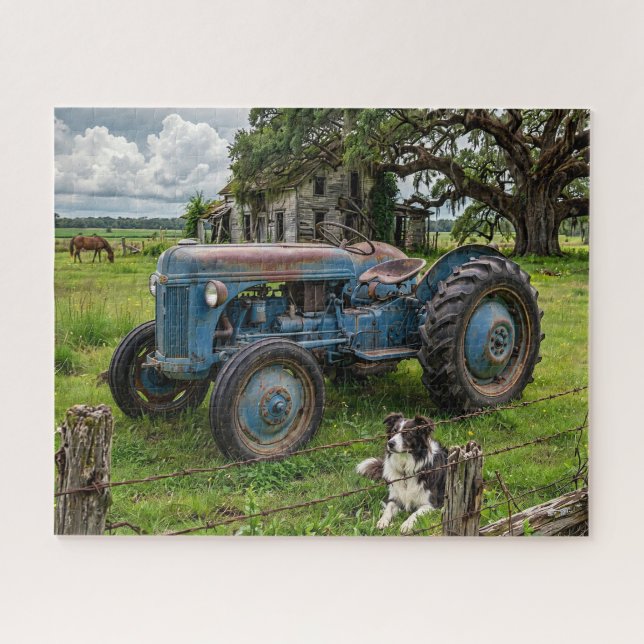 Tractor Jigsaw Puzzle (Horizontal)