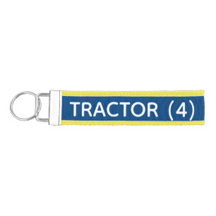 Tractor Keychain