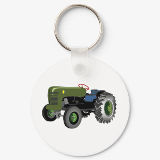 Tractor Keychain