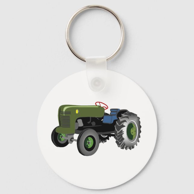 Tractor Keychain (Front)