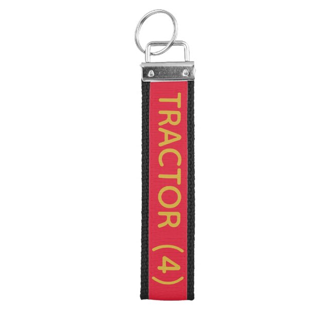 Tractor Keychain (Keys on Top)