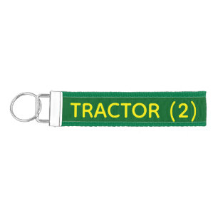 Tractor Keychain