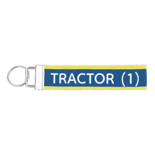 Tractor Keychain