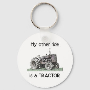 Tractor Keychain
