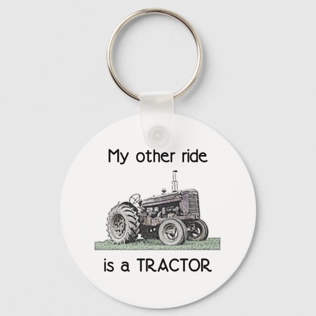 Tractor Keychain (Front)