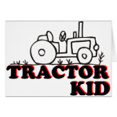 Tractor Kid (Front Horizontal)
