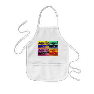 Tractor Kids' Apron