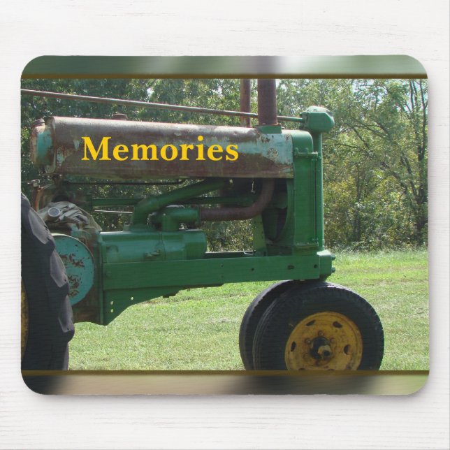 tractor memories-customize mouse pad (Front)