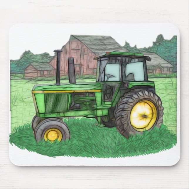 Tractor Mouse Pad (Front)