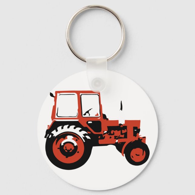 Tractor MTZ Keychain (Front)