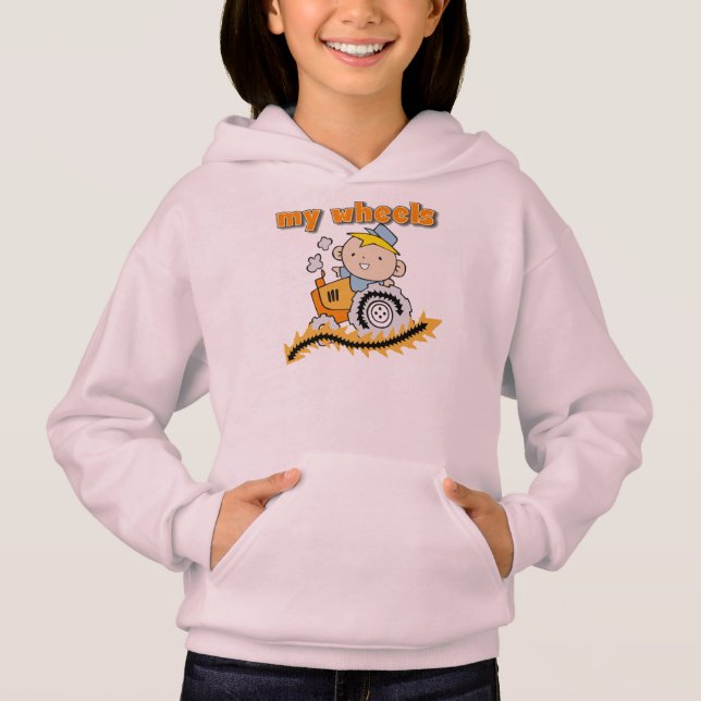 Tractor My Wheels Hoodie (Front)
