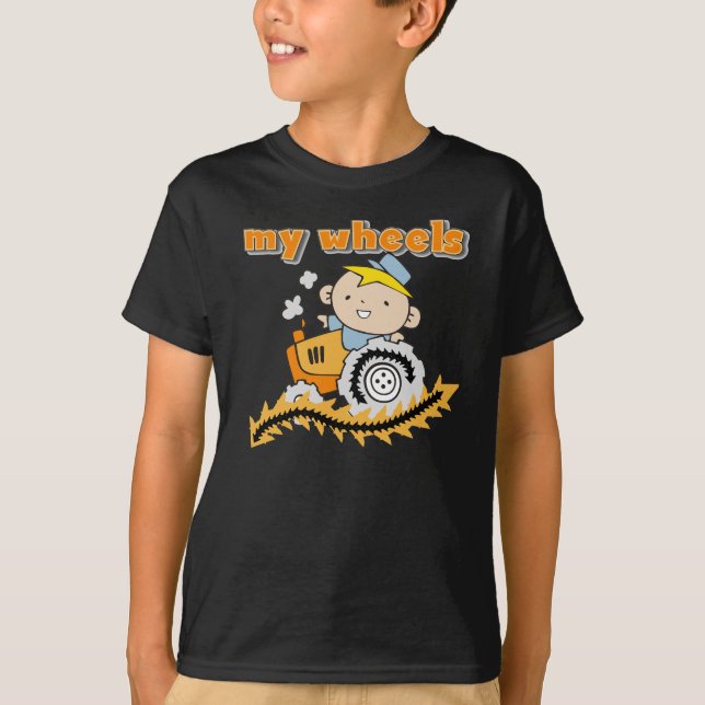 Tractor My Wheels T-Shirt (Front)