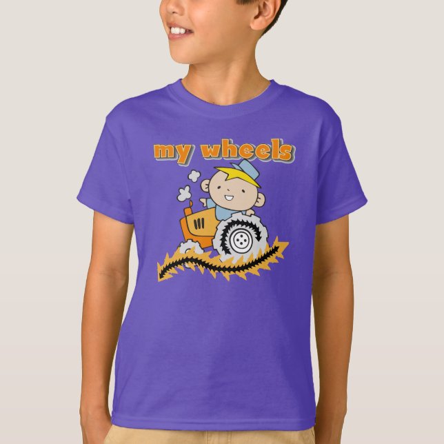 Tractor My Wheels T-Shirt (Front)