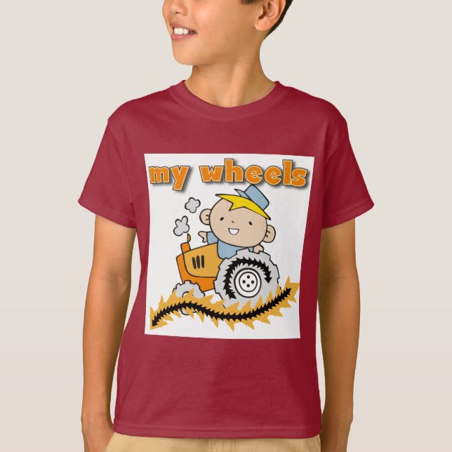 Tractor My Wheels Tshirts and Gifts (Front)
