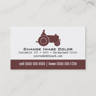 Tractor - Personal Business Card