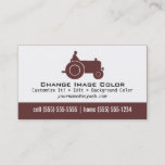 Tractor - Personal Business Card at Zazzle