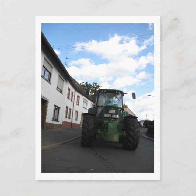 Tractor Postcard (Front)