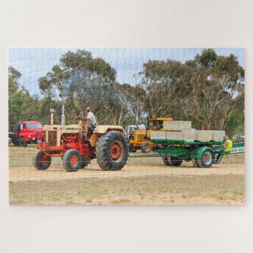 Tractor pull farm machinery Australia Jigsaw Puzzle