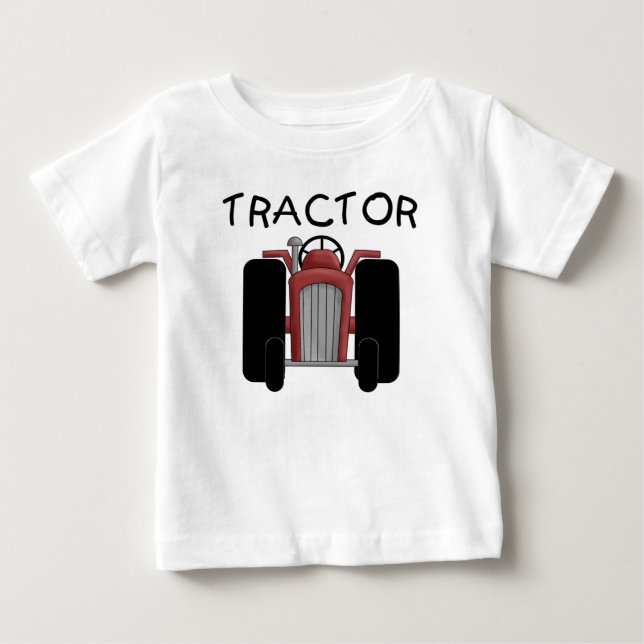 TRACTOR- Red T-shirts and Gifts (Front)