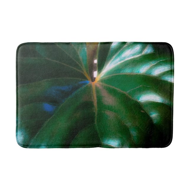 Tractor Seat Plant Bathroom Mat (Front)