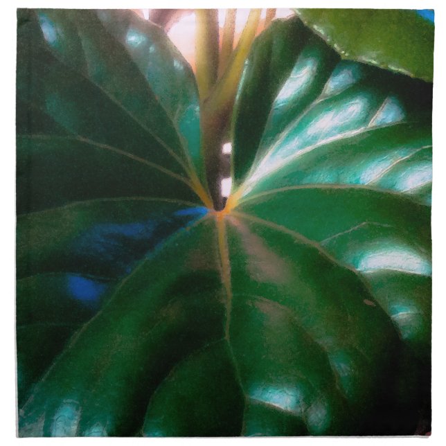 Tractor Seat Plant Cloth Napkin (Front)