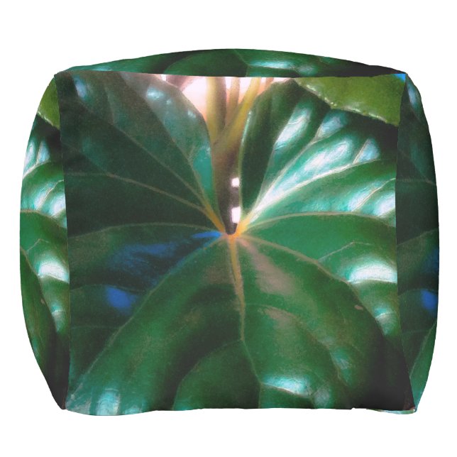 Tractor Seat Plant Outdoor Pouf (Front)