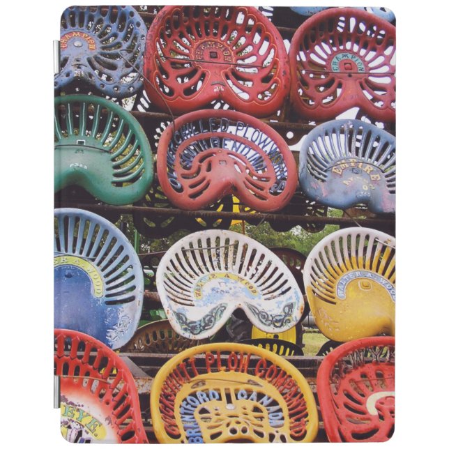 Tractor Seats at Tractor Show iPad Smart Cover (Front)
