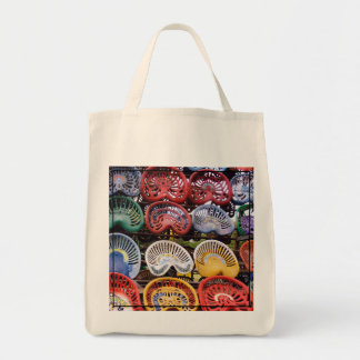 Tractor Seats at Tractor Show Tote Bag