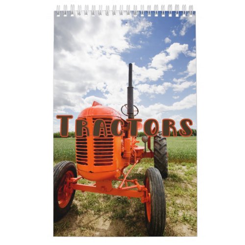 Tractor Showcase Collection Wall Calendar