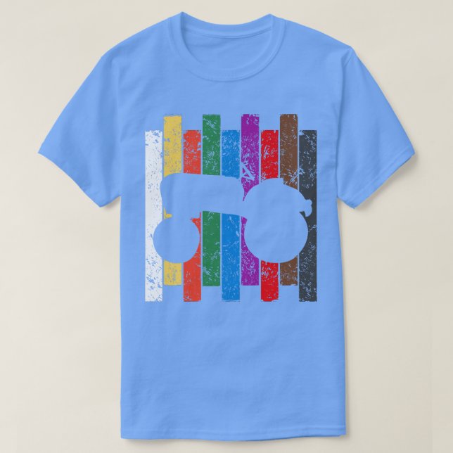 Tractor Silhouette T-Shirt (Design Front)