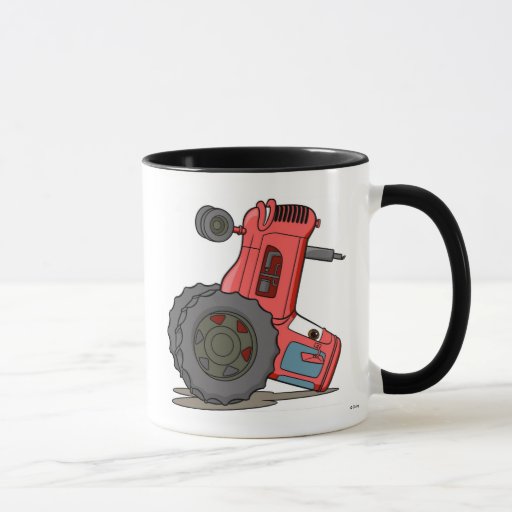 Tractor Tipped Over Mug | Zazzle