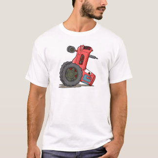Tractor Tipped Over T-Shirt