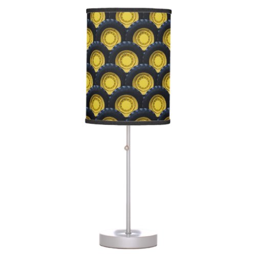 Tractor Tire Pattern Table Lamp