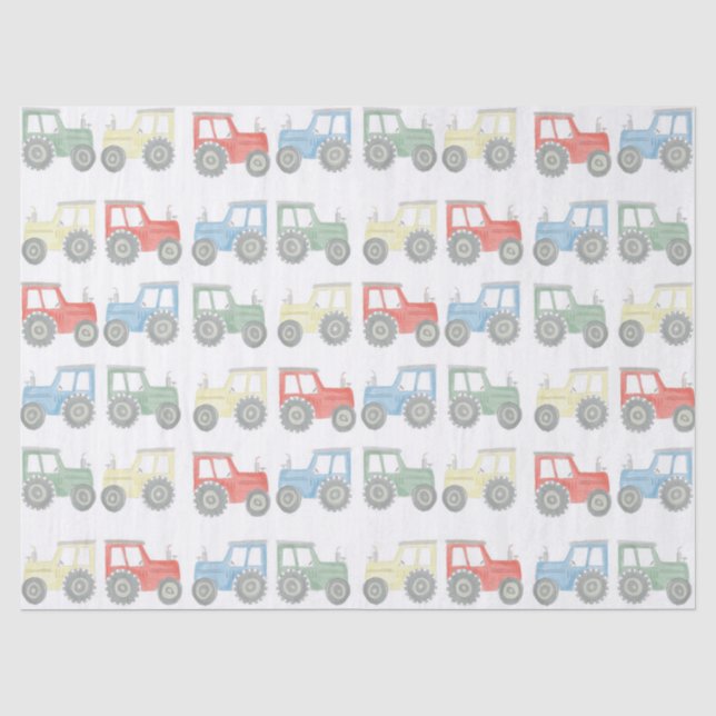 Tractor tissue paper (Front)
