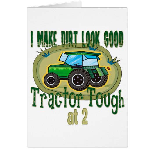 Tractor Tough at 2 Cards (Front)