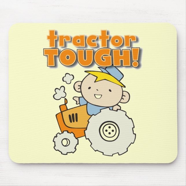 Tractor Tough T-shirts and Gifts Mouse Pad (Front)
