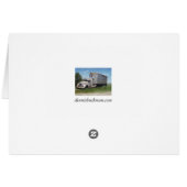 Tractor/Trailer In A Field Card (Back Horizontal)
